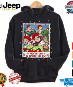 Merry Christmas Toy Story Sweatshirt, Disneyland X mas Shirt, You've Got A Friend In Me Christmas Shirt