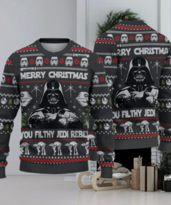 Merry Christmas You Filthy Jedi Rebel Ugly Sweater