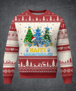 Merry Christmukkah Jewish Ugly Christmas Sweater