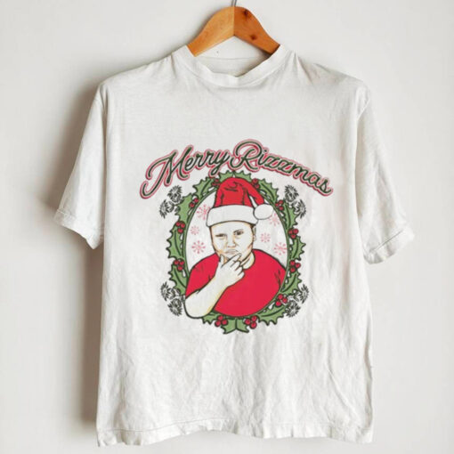 Merry Rizzmas Christmas wreath shirt