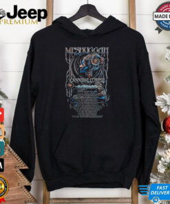 Meshuggah North American Tour 2025 T shirts