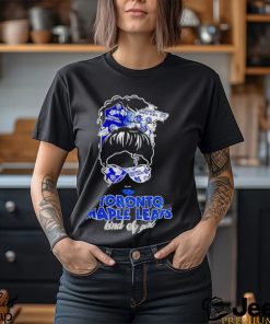 Messy bun Toronto Maple Leafs kind of girl shirt