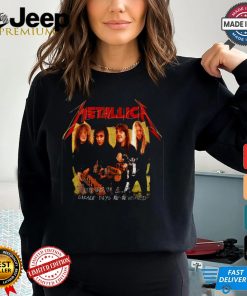 Metallica Garage Photo Yellow T Shirt