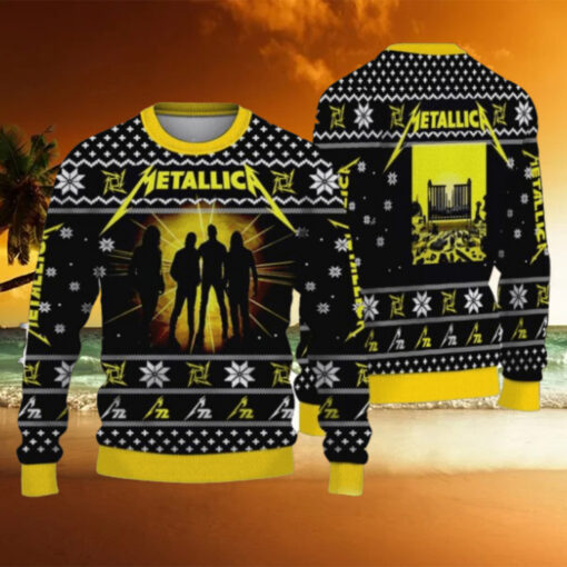 Metallica M72 Seasons Album 2024 Ugly Christmas Sweater