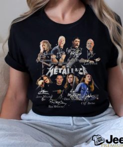 Metallica M72 World Tour 2024 Graphics Design Signature T Shirt