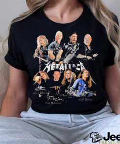 Metallica M72 World Tour 2024 Graphics Design Signatures shirt