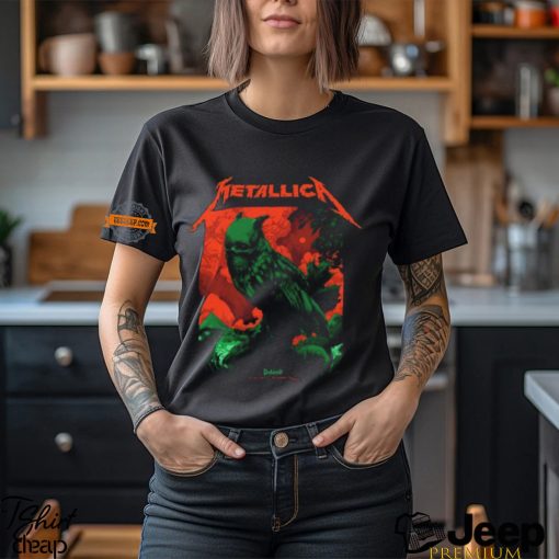 Metallica Poland Concert Poster At PGE Narodowy Stadium Warsaw On July 5 And 7 2024 M72 World Tour T Shirt