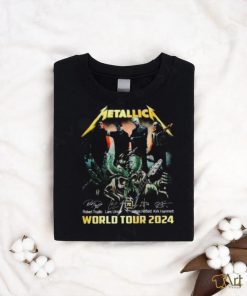 Metallica World Tour 2024 T shirt
