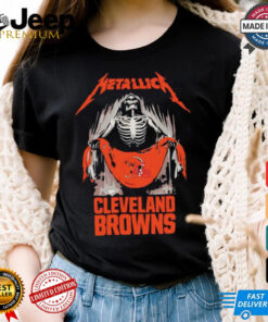 Metallica X Cleveland Browns NFL shirt