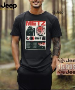 Metz EU UK Tour 2024 Poster Shirt