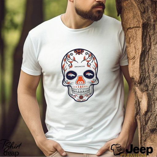 Mexican Sugar Skull Denver Broncos shirt