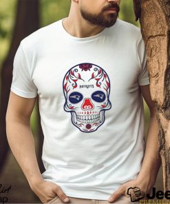 Mexican Sugar Skull New England Patriots shirt