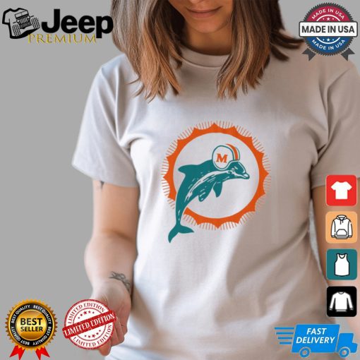 Miami Dolphins 1966 Retro Logo T Shirt