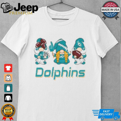 Miami Dolphins 3 Gnomes Football  shirt