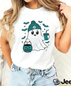 Miami Dolphins Boo Trick or Treat Halloween shirt