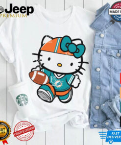 Miami Dolphins Cute Hello Kitty Football shirt