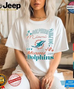 Miami Dolphins G III 4Her by Carl Banks T Shirt