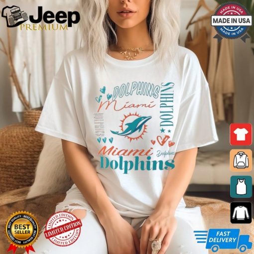 Miami Dolphins G III 4Her by Carl Banks T Shirt