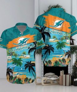 Miami Dolphins Hawaiian Shirt Summer Gift For Fans Beach Shirt