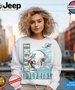 Miami Dolphins Helmet Dash T Shirt