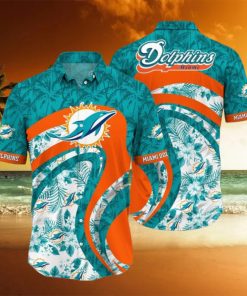 Miami Dolphins NFL Hawaii Shirt Aloha Floral Tropical Pattern This Summer For Fan