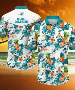 Miami Dolphins NFL Hawaiian Shirt 3D Printed Tropical Pattern Graphic Hawaii Shirt For Fan Ever