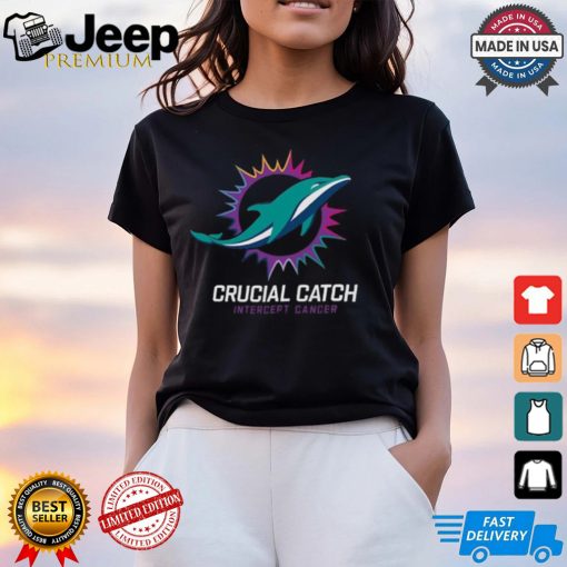 Miami Dolphins Nike Black 2024 NFL Crucial Catch T Shirt