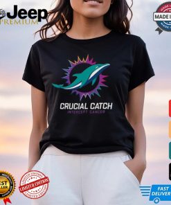 Miami Dolphins Nike Black 2024 NFL Crucial Catch T Shirt