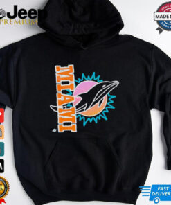 Miami Dolphins x Aleali May Black T Shirts