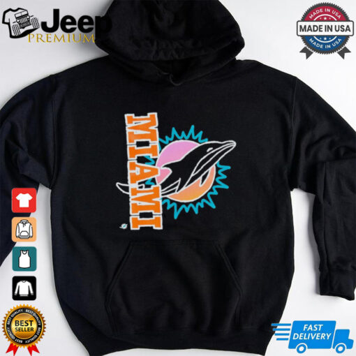 Miami Dolphins x Aleali May Black T Shirts