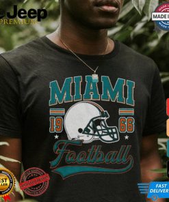 Miami Football Vintage Unisex Retro Style Shirt