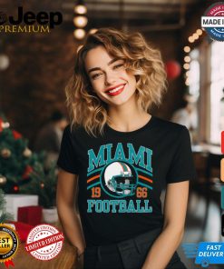 Miami Football helmet established years T Shirt