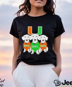 Miami Hurricanes Cute Dogs Shirt