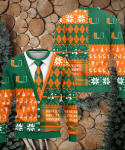 Miami Hurricanes Ugly Christmas Sweater