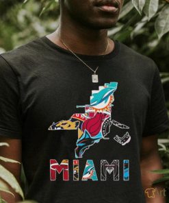 Miami Map Sports Teams Logo Shirt