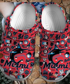 Miami Marlins MLB Sport Crocs Crocband Clogs Shoes Comfortable For Men Women and Kids – Footwearelite Exclusive