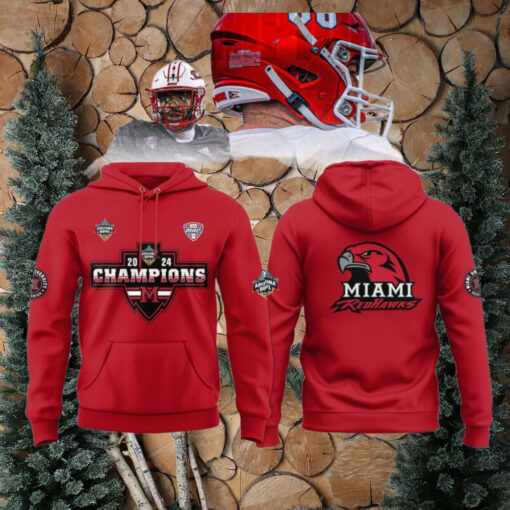 Miami RedHawks Football Arizona Bowl Celebration 2024 Hoodie