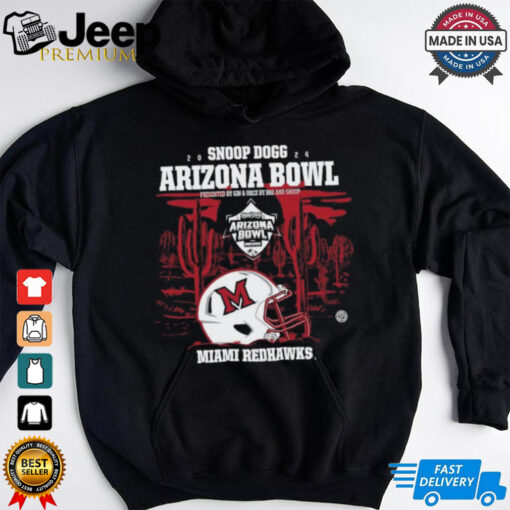Miami Redhawks 2024 Arizona Bowl Helmet Shirt