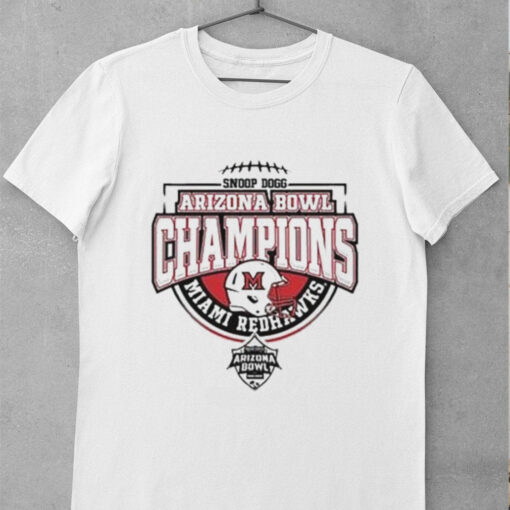 Miami Redhawks Snoop Dogg Arizona Bowl Champions 2024 shirt