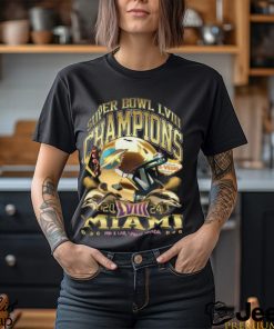 Miami Super Bowl Champions 2024 'Gold Rush Vintage' T Shirt