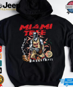 Miami Tree Basketball Tee Shirt