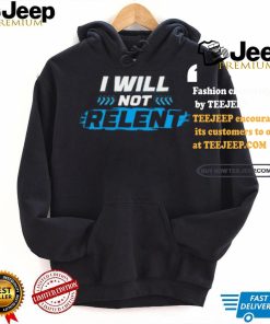 Michael A. Gayed Wearing I Will Not Relent Shirt