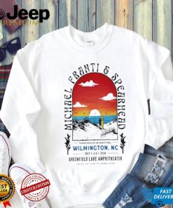 Michael Franti And Spearhead Jul 5 6 2024 Greenfield Lake Amphitheater Wilmington NC Poster Shirt