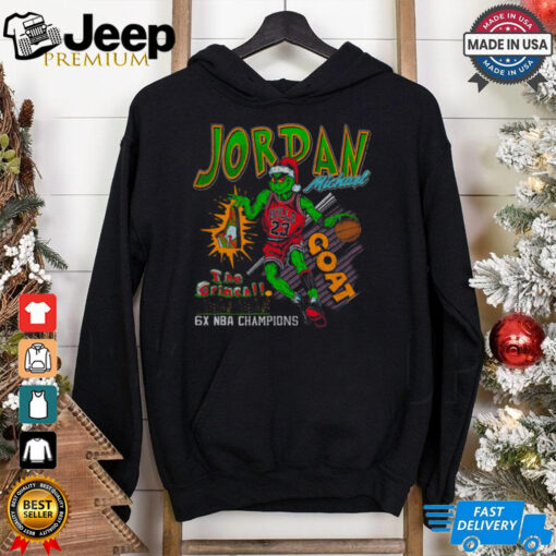 Michael Jordan The Grinch 6X NBA Champions GOAT T Shirt