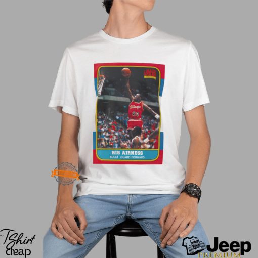 Michael Jordan his airness bulls guard forward shirt