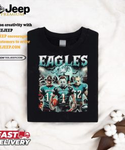 Michael Myers 1 Jason Voorhees 62 Freddy Krueger 11 Eagles Philadelphia Halloween Shirt