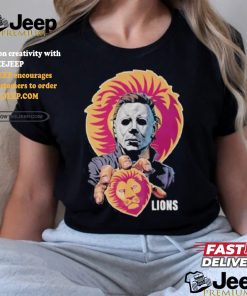 Michael Myers Lions Logo Shirt