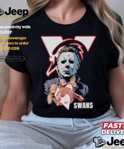 Michael Myers Swans Logo Shirt