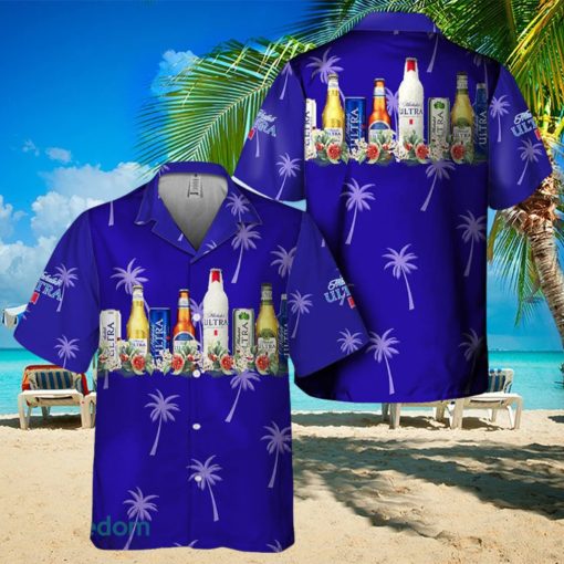 Michelob Ultra Tropical Liquor Paradise Hawaiian Shirt