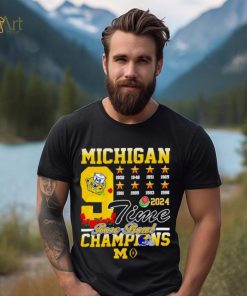 Michigan 2024 time Rose Bowl Champions shirt